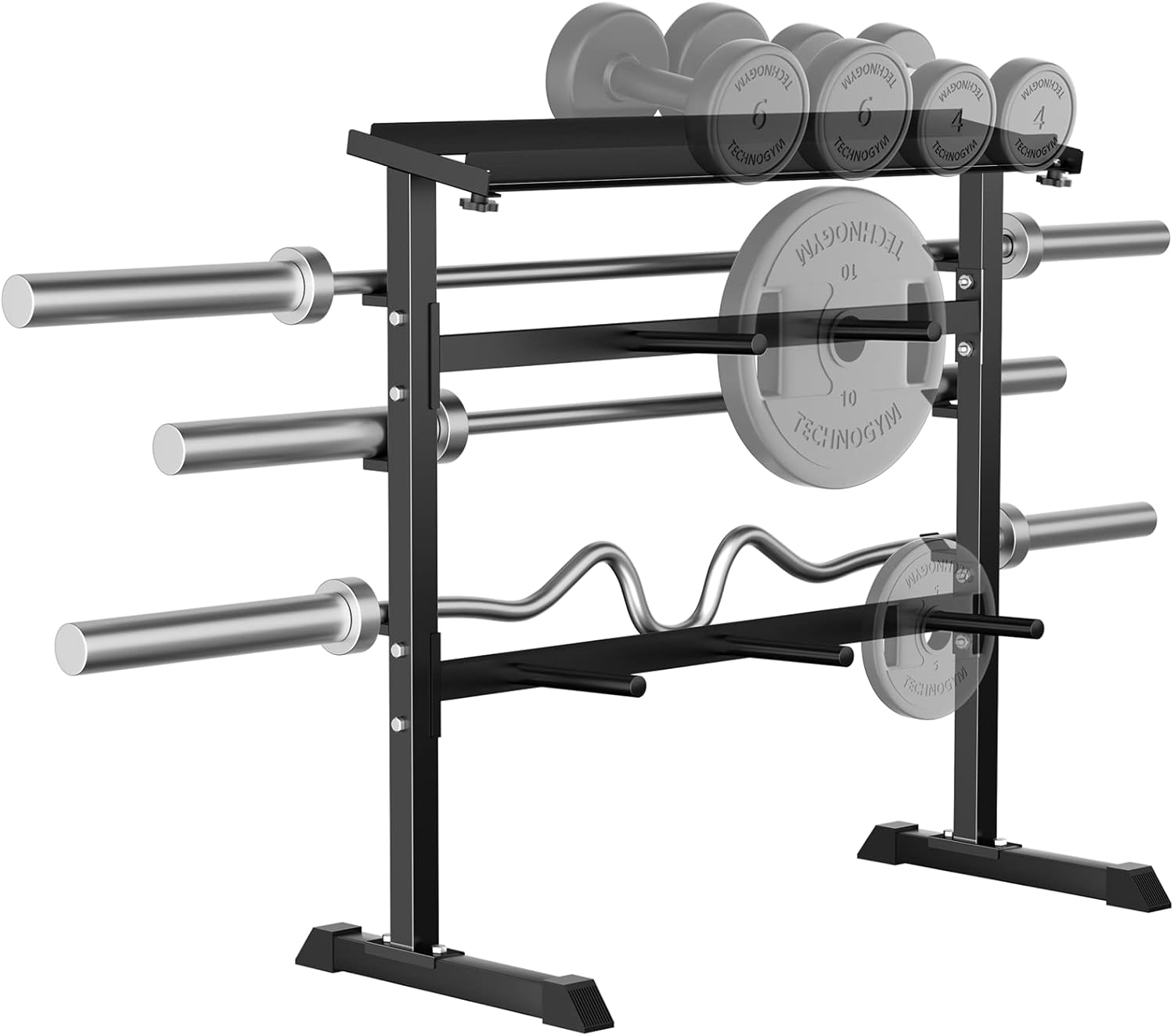 Home Gym Design - Stojak na ciężary do treningu siłowego