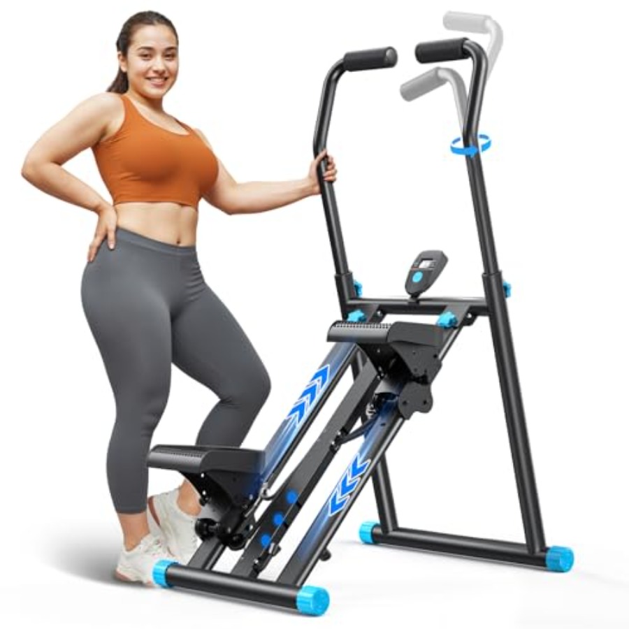 Home Gym Design - Stepper do ćwiczeń w domu: stalowa