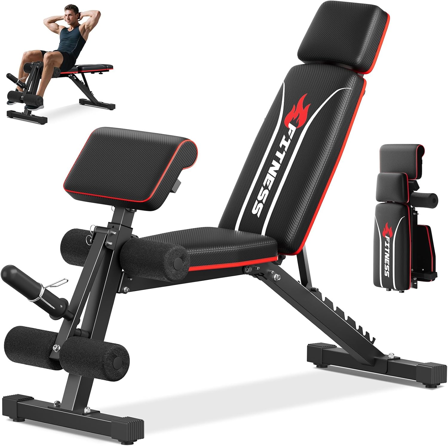 Home Gym Foldable - Składana ławka do ćwiczeń w domu,