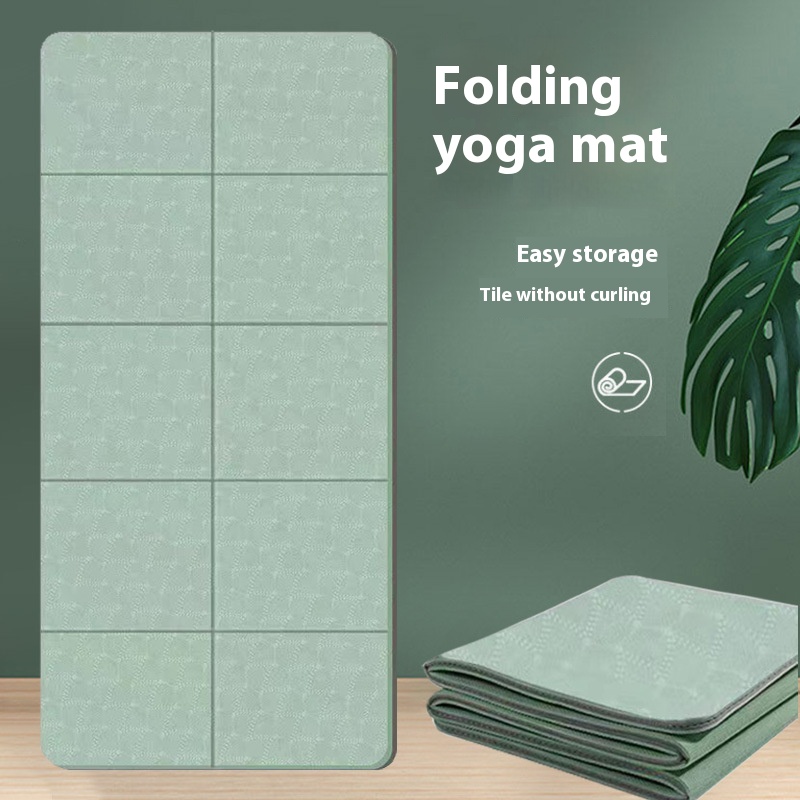 Składana mata do jogi TINSOL,  – Home Gym Yoga Mat recenzja i cena