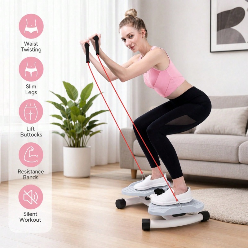 Regulowany stepper obrotowy z  – Home Gym Essentials recenzja i cena
