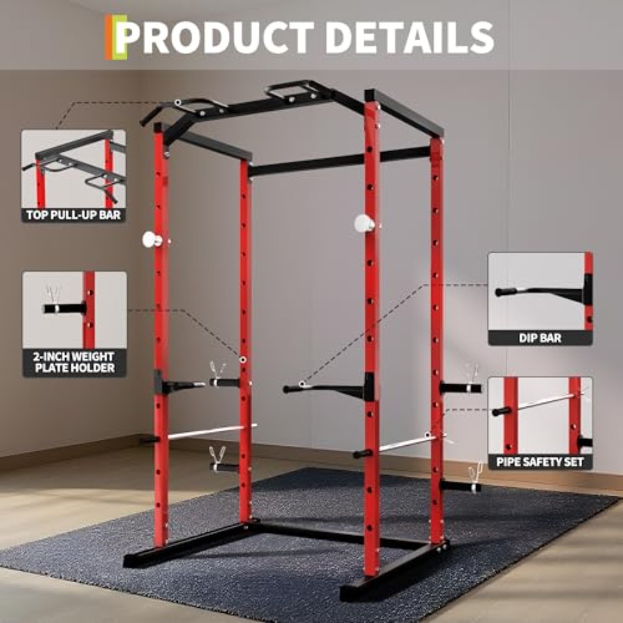 Wytrzymała klatka treningowa z – Home Gym Pull Up recenzja i cena