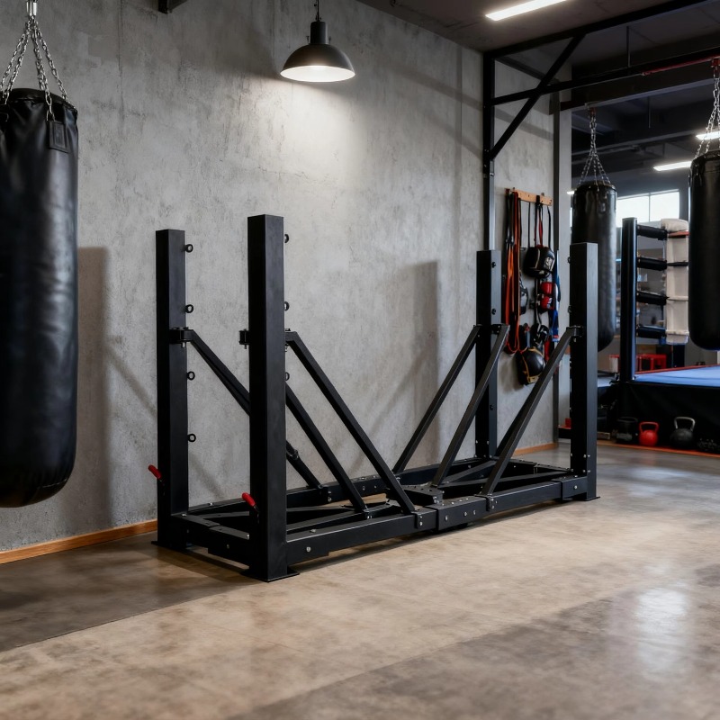 Składany ring bokserski do ćwi – Home Gym Foldable recenzja i cena
