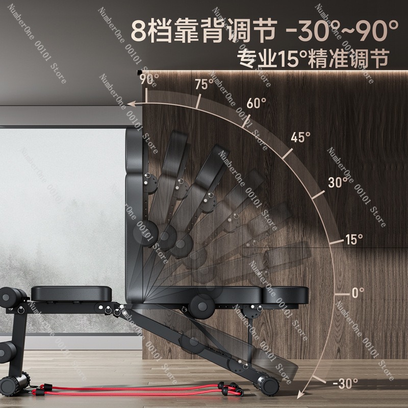 Krzesło do ćwiczeń z hantlami, – Home Gym Foldable recenzja i cena
