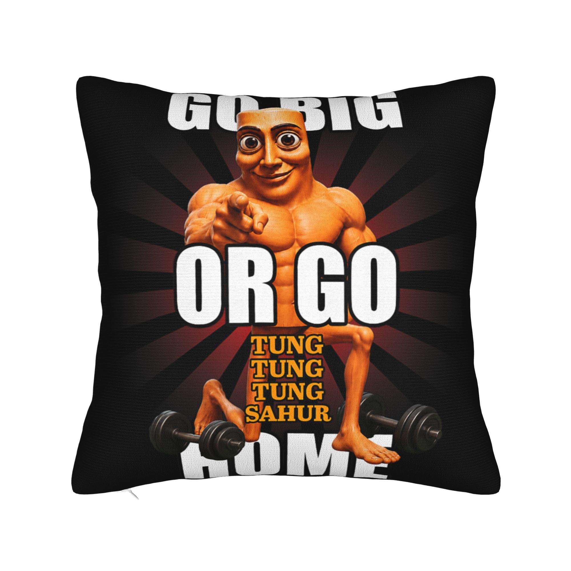 Poszewka na poduszkę Go Big or – Home Gym Yes Or No recenzja i cena