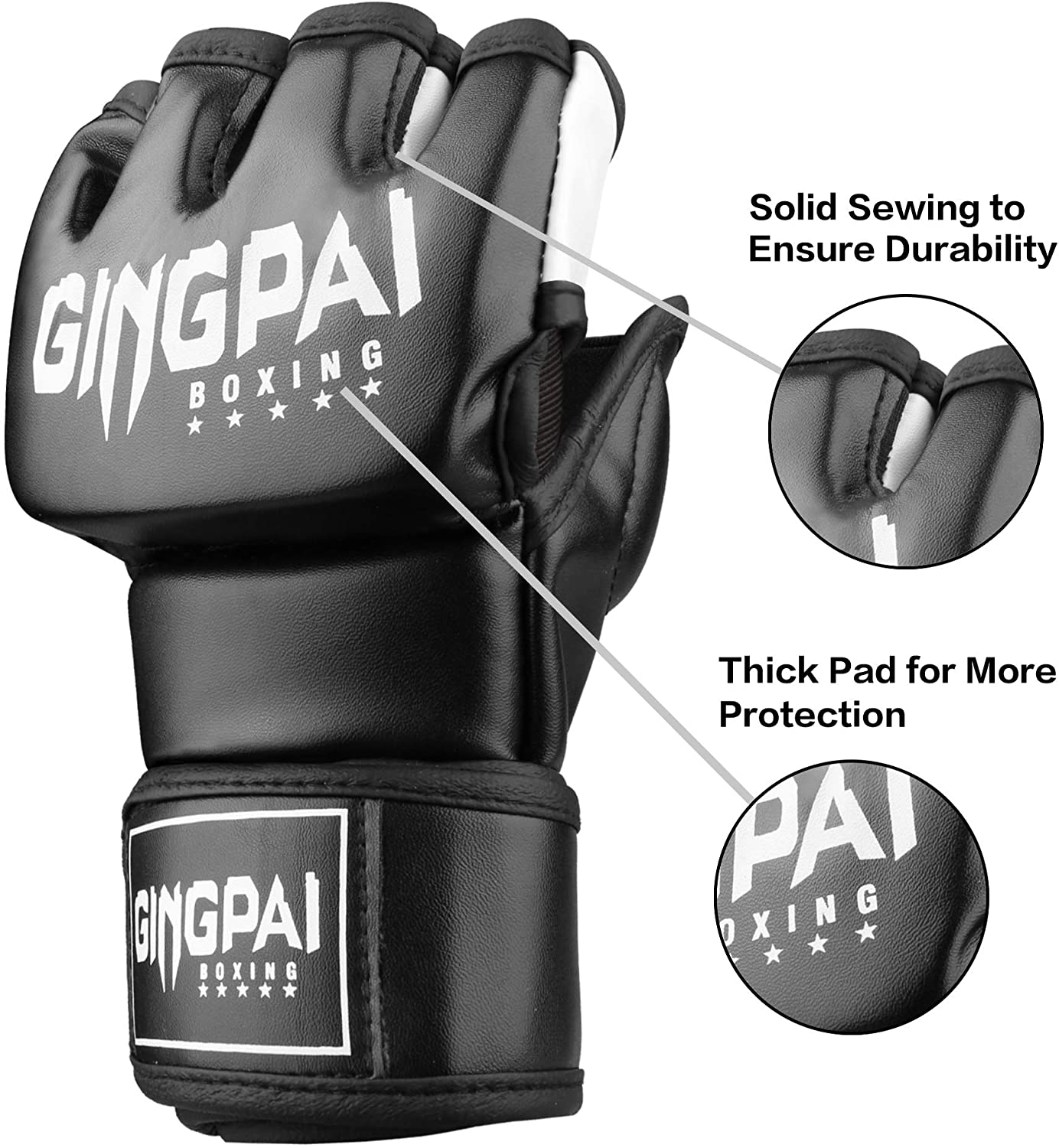 Rękawice MMA Half Mitts dla mę – Boxing Bag Stand recenzja i cena
