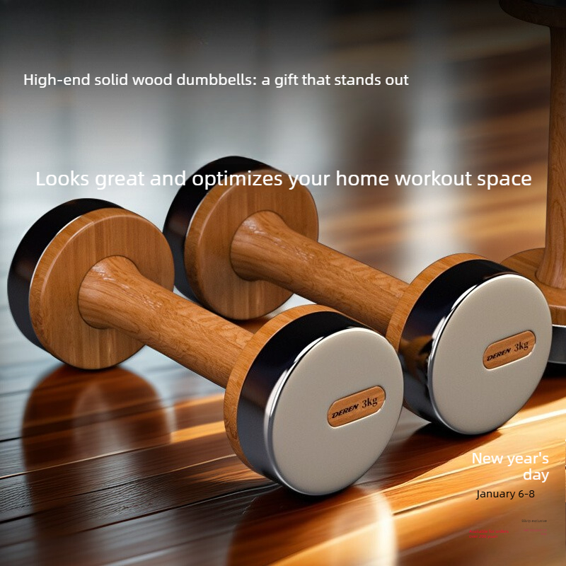 Regulowany zestaw hantli Wood  – Home Gym Design recenzja i cena