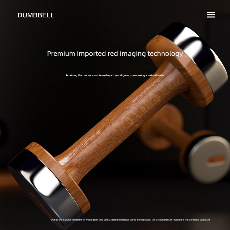 Regulowany zestaw hantli Wood  – Home Gym Design recenzja i cena