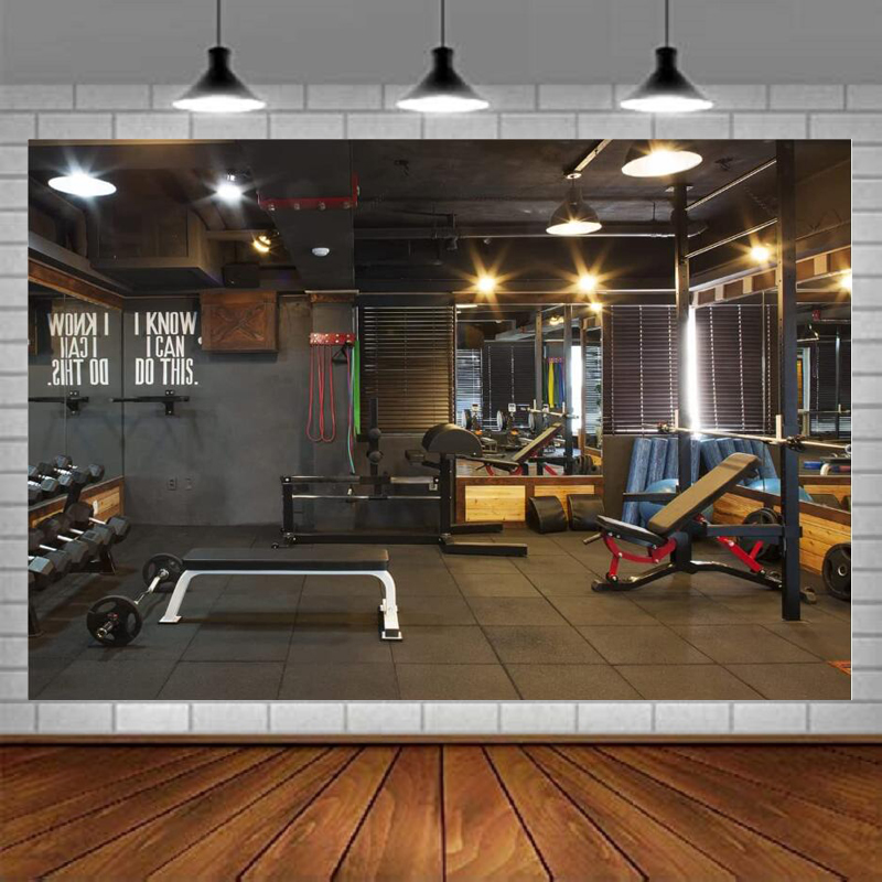 Tło fotograficzne do siłowni,  – Home Gym Video recenzja i cena