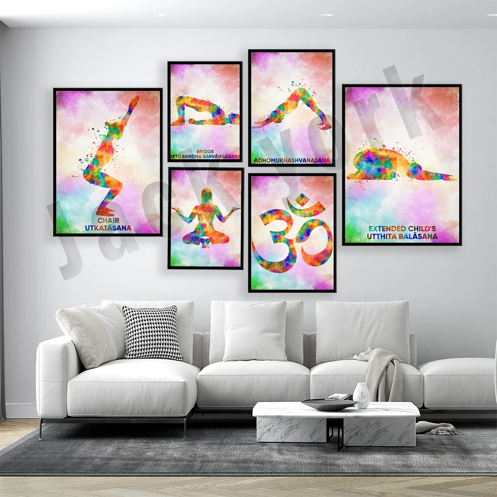 Yoga Ashtanga Pose Poster Home – Home Gym York recenzja i cena