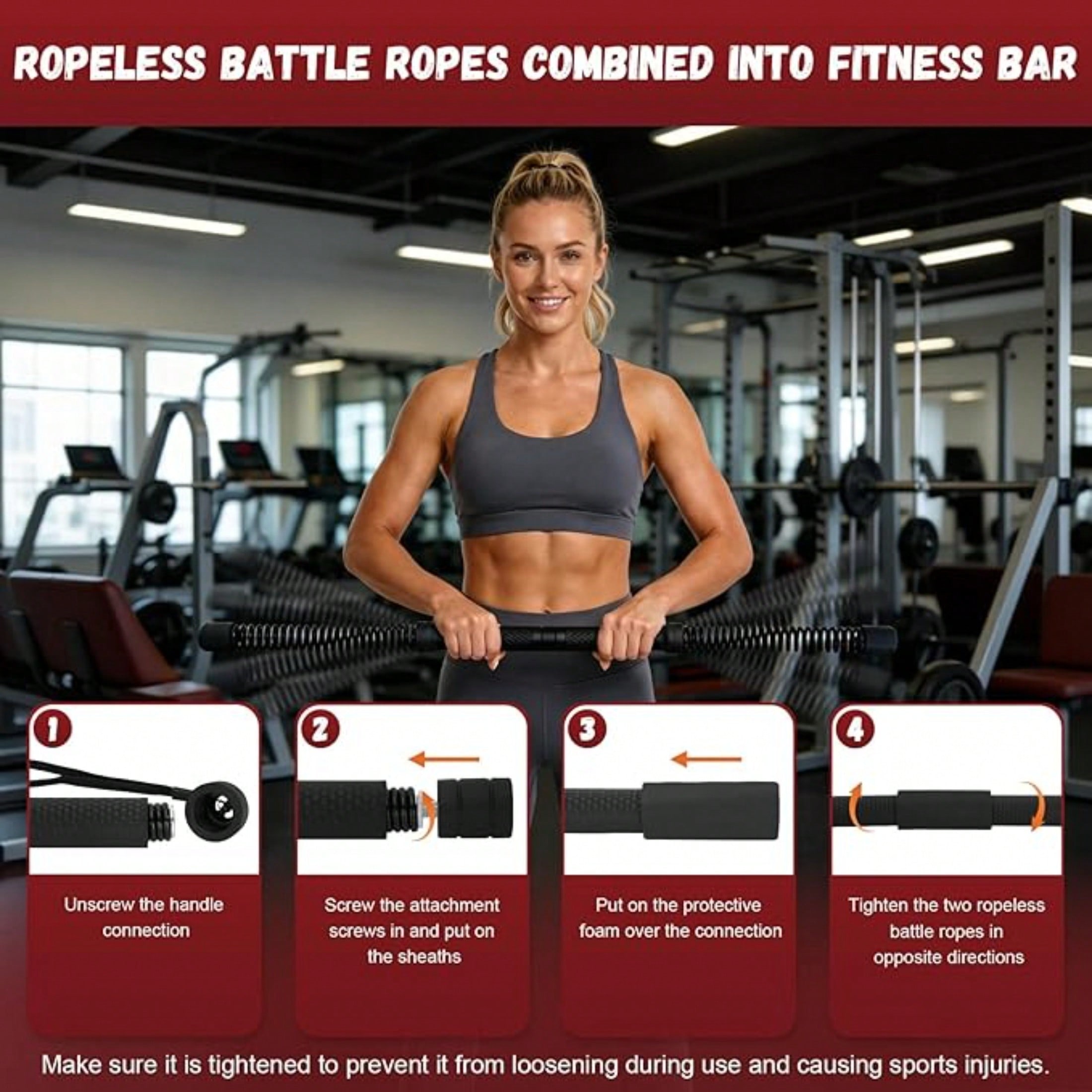 Ulepszony bezprzewodowy sprzęt – Home Gym Full Body recenzja i cena