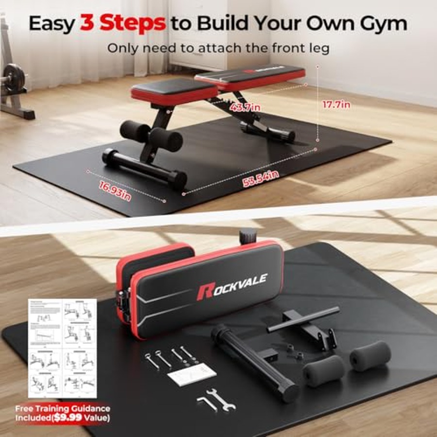 Regulowana ławka do ćwiczeń w  – Home Gym Design recenzja i cena