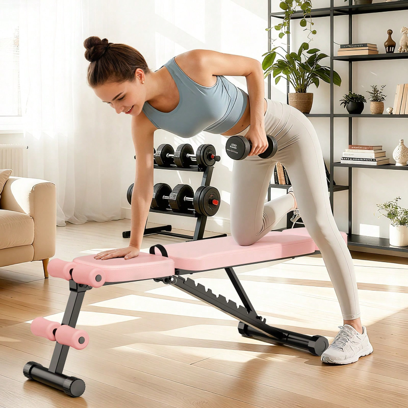 Regulowana 9-stopniowo ławka d – Home Gym Foldable recenzja i cena